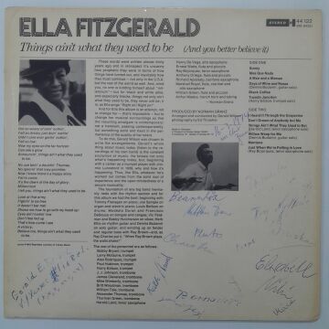 Ella Fitzgerald – Things Ain't What They Used To Be (And You Better Believe It)