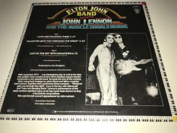 Elton John Band Featuring John Lennon And The Muscle Shoals Horns ‎– I Saw Her Standing There