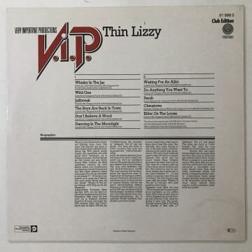 Thin Lizzy – V.I.P. - Very Important Productions