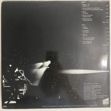 Lluís Llach ‎– Barcelona Konzert