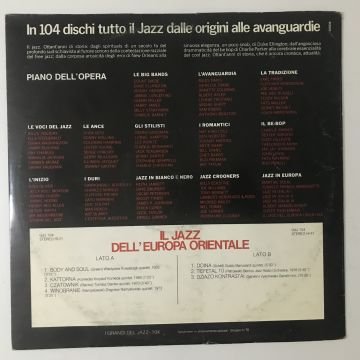 Il Jazz Dell'Europa Orientale