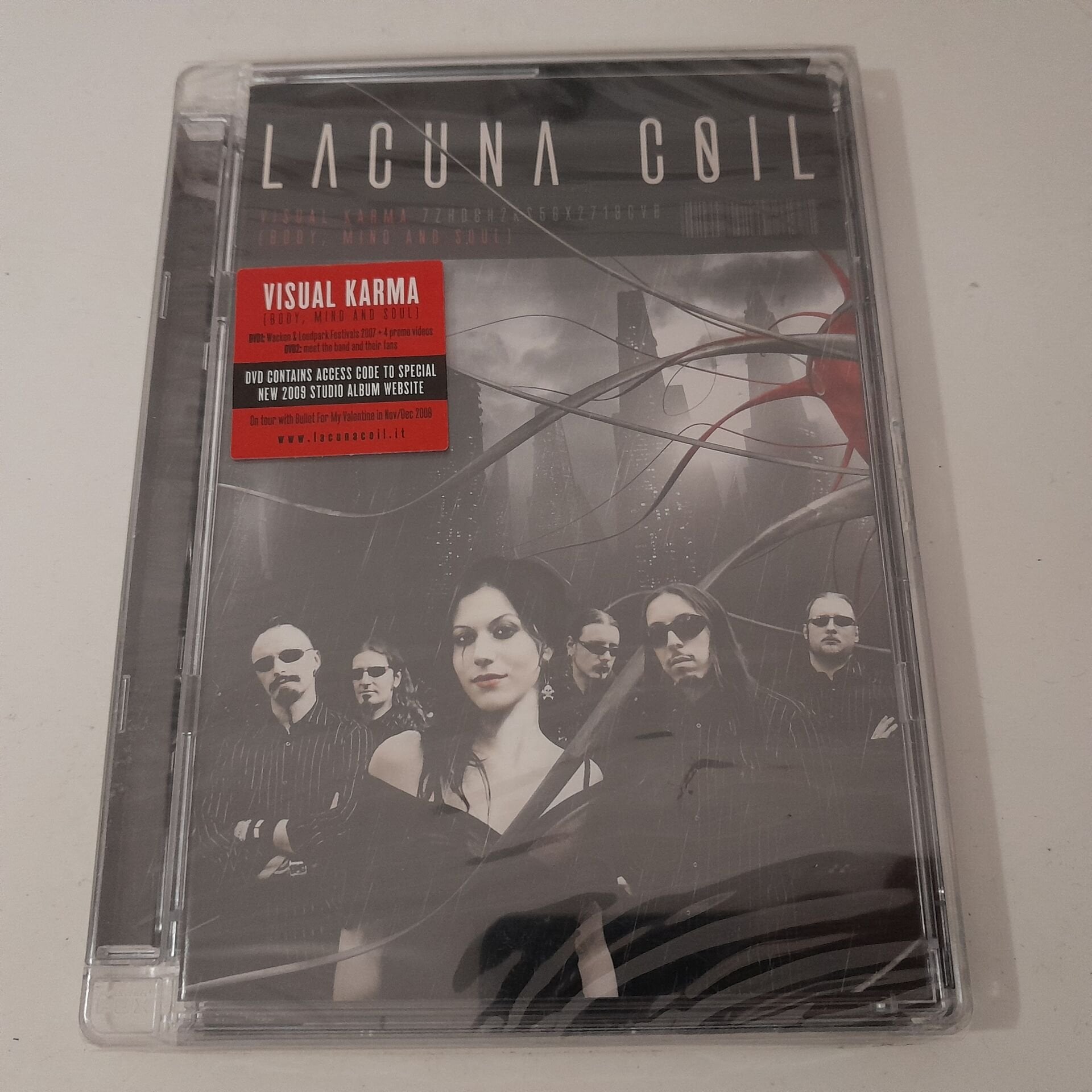 Lacuna Coil – Visual Karma (Body, Mind And Soul) 2 DVD (Ambalajı Açılmamış)