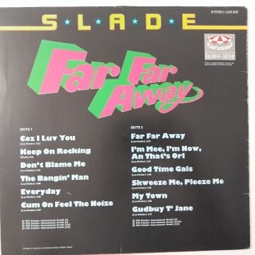 Slade ‎– Far Far Away