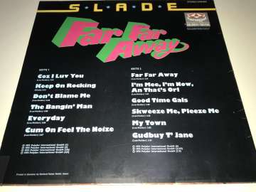 Slade ‎– Far Far Away