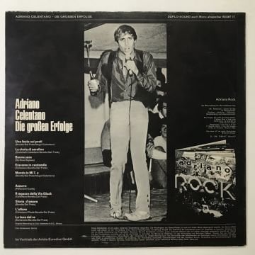 Adriano Celentano ‎– Die Großen Erfolge
