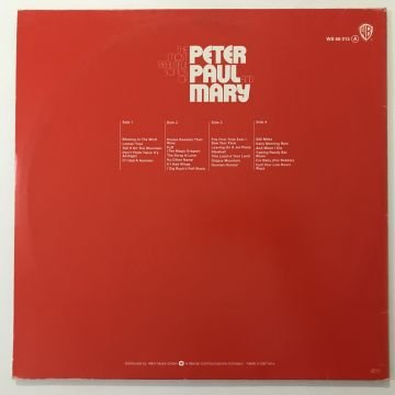 Peter, Paul And Mary – The Most Beautiful Songs Of Peter, Paul And Mary 2 LP