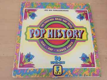 Pop History (The Fabulous 60ies And 70ies Beat · Pop · Flower Power) 5 LP