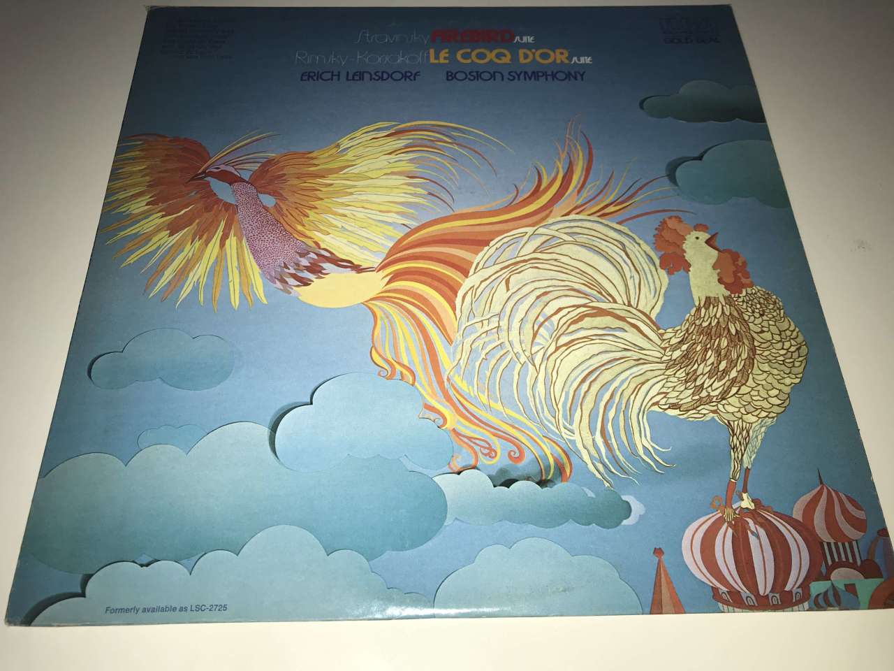 Stravinsky / Rimsky-Korsakov - Erich Leinsdorf / Boston Symphony Orchestra – Firebird Suite / Le Coq D'Or Suite