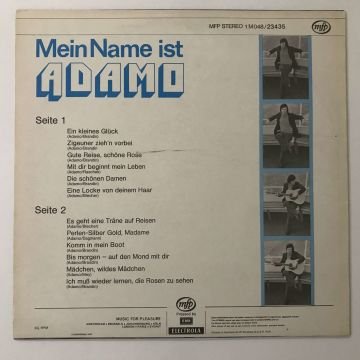 Adamo – Mein Name Ist Adamo