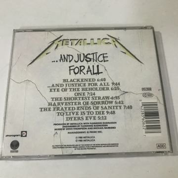 Metallica – ...And Justice For All