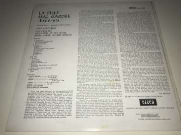 Herold - Lanchbery – La Fille Mal Gardée (Excerpts)