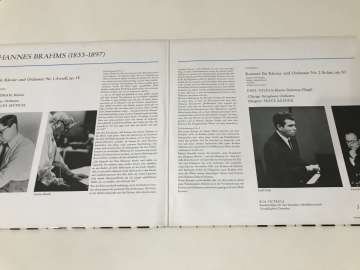 Johannes Brahms : Emil Gilels, Gary Graffman, Fritz Reiner, Charles Münch – Klavierkonzerte Nr. 1 Und 2 2 LP