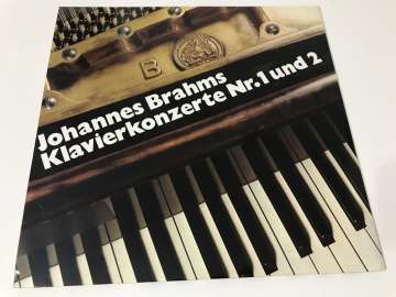Johannes Brahms : Emil Gilels, Gary Graffman, Fritz Reiner, Charles Münch – Klavierkonzerte Nr. 1 Und 2 2 LP