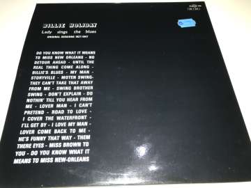 Billie Holiday ‎– Lady Sings The Blues - Original Sessions 1937-1947 2 LP