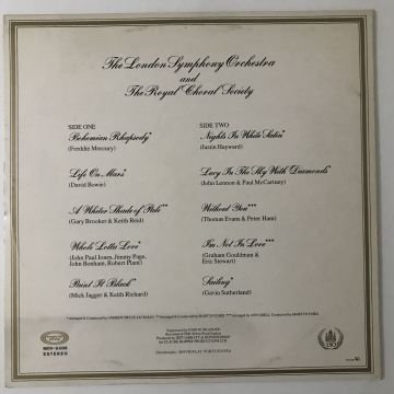 The London Symphony Orchestra And The Royal Choral Society ‎– Classic Rock