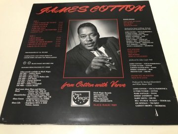 James Cotton ‎– From Cotton With Verve
