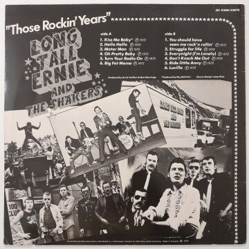 Long Tall Ernie And The Shakers ‎– Those Rockin' Years