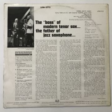 Sonny Rollins And Coleman Hawkins – Sonny Meets Hawk!