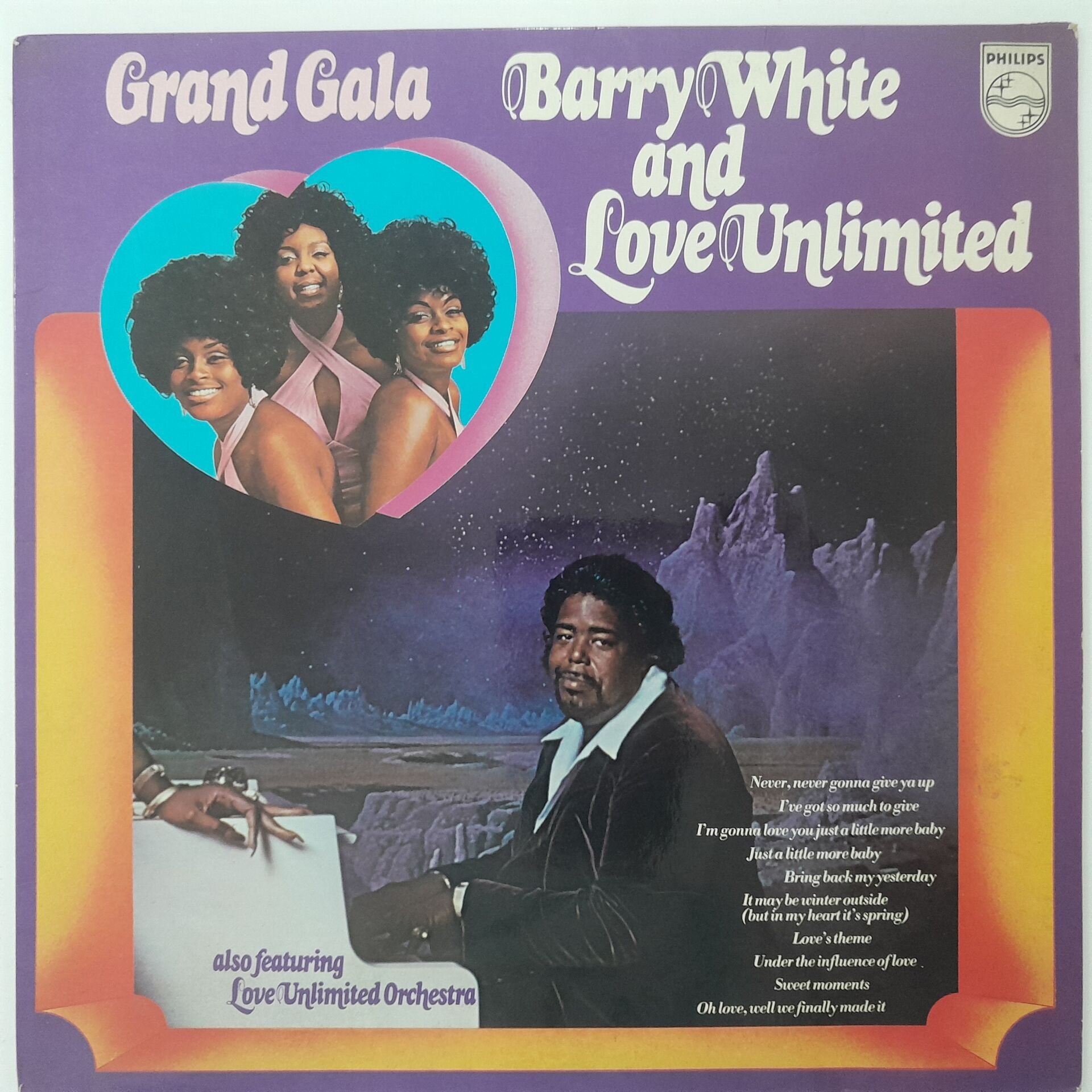 Barry White And Love Unlimited Also Featuring Love Unlimited Orchestra – Grand Gala