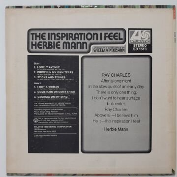Herbie Mann – The Inspiration I Feel