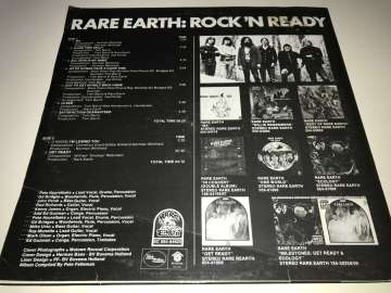 Rare Earth ‎– Rock 'N Ready