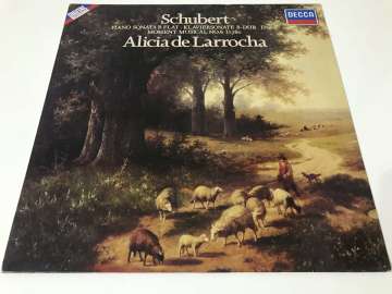 Schubert - Alicia De Larrocha ‎– Piano Sonata B Flat, D.960 • Moment Musical No.6, D.780