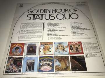 Status Quo ‎– Golden Hour Of Status Quo