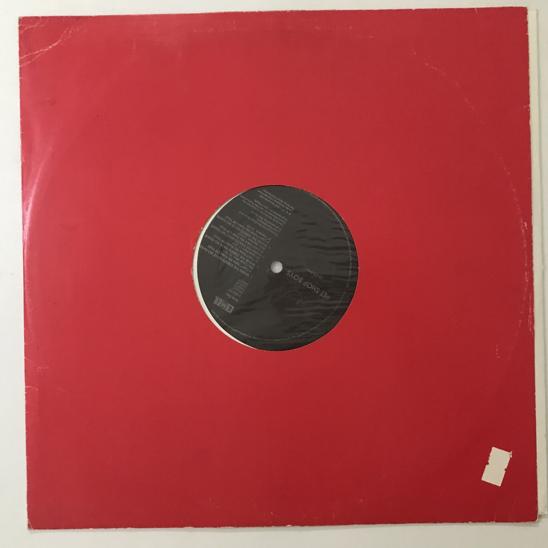 Pet Shop Boys – Where The Streets Have No Name (I Can't Take My Eyes Off You)