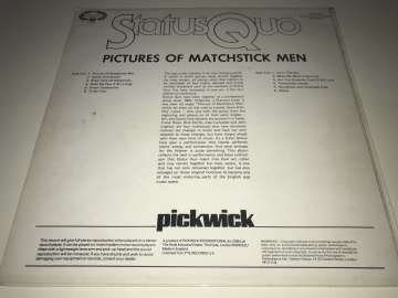 Status Quo ‎– Pictures Of Matchstick Men