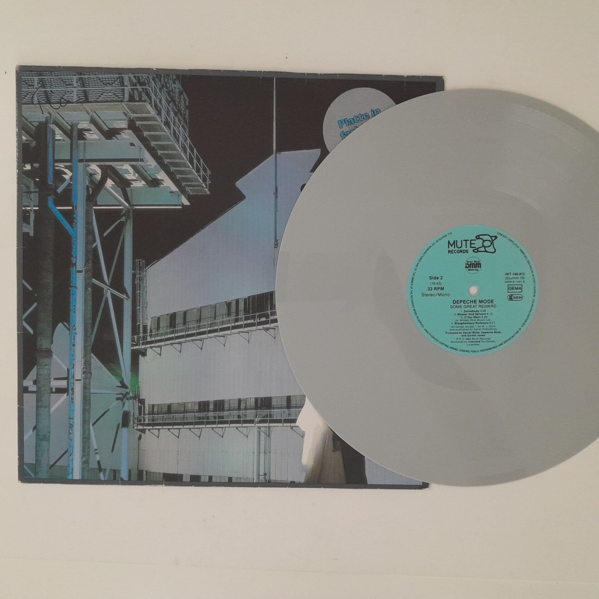 Depeche Mode ‎– Some Great Reward (Gri Renkli Plak)