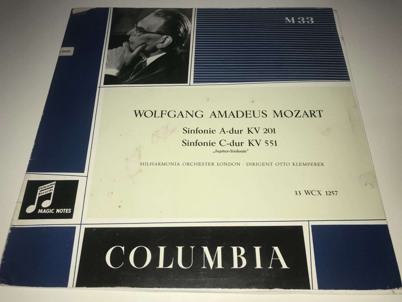Wolfgang Amadeus Mozart, Philharmonia Orchester London*, Otto Klemperer – Sinfonie A-dur KV 201 / Sinfonie C-dur KV 551 („Jupiter-Sinfonie“)