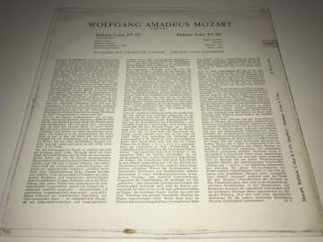 Wolfgang Amadeus Mozart, Philharmonia Orchester London*, Otto Klemperer – Sinfonie A-dur KV 201 / Sinfonie C-dur KV 551 („Jupiter-Sinfonie“)