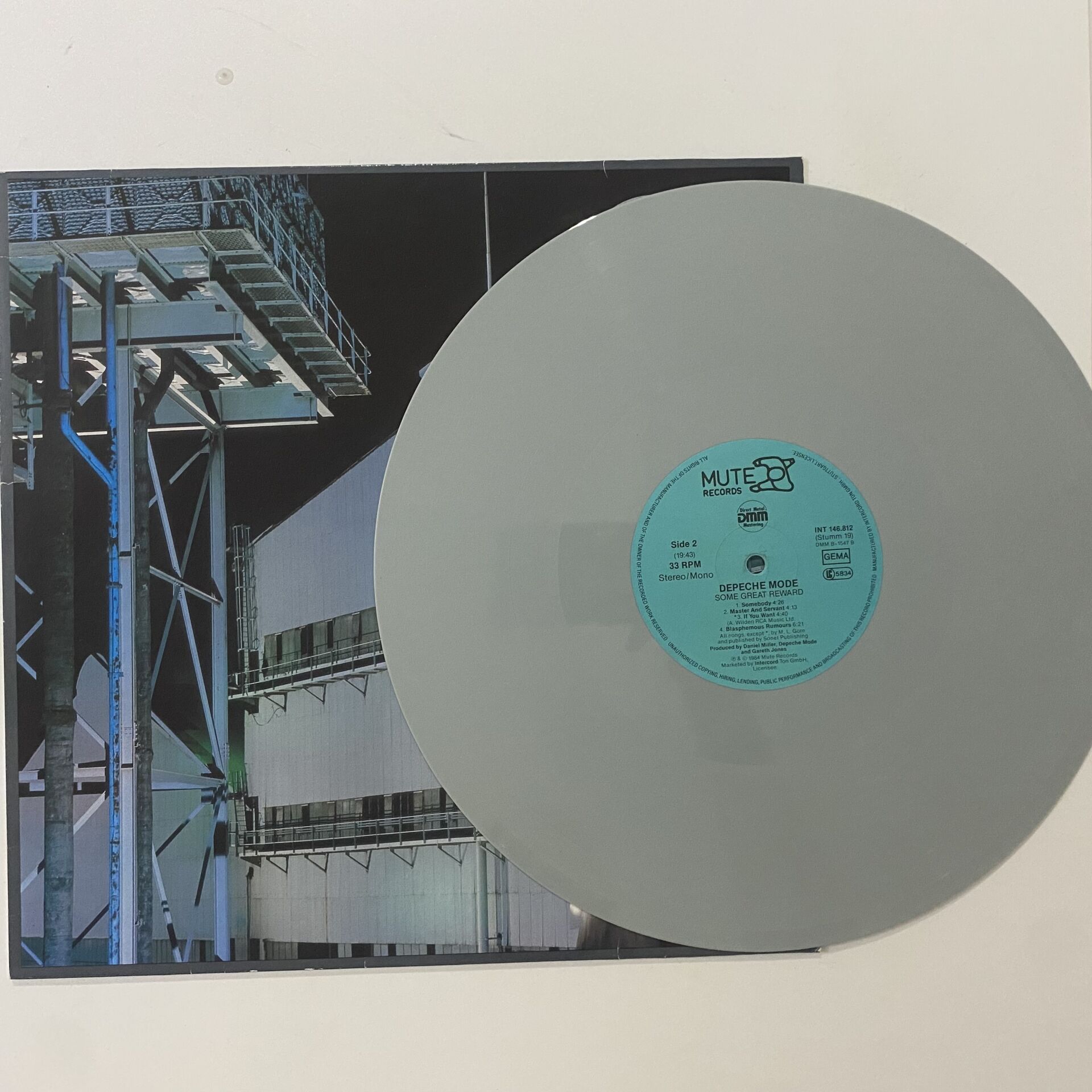 Depeche Mode ‎– Some Great Reward (Gri Renkli Plak)