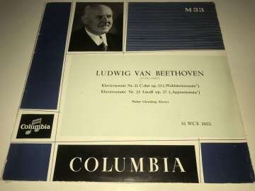 Ludwig van Beethoven, Walter Gieseking – Klaviersonate Nr.21 C-Dur Op.53 ''Waldsteinsonate'' / Klaviersonate Nr.23 F-Moll Op.57 ''Appassionata''