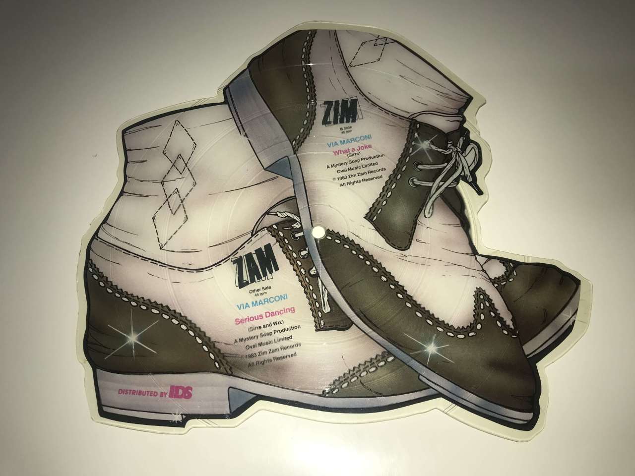 Via Marconi ‎– Serious Dancing (Resimli Plak)