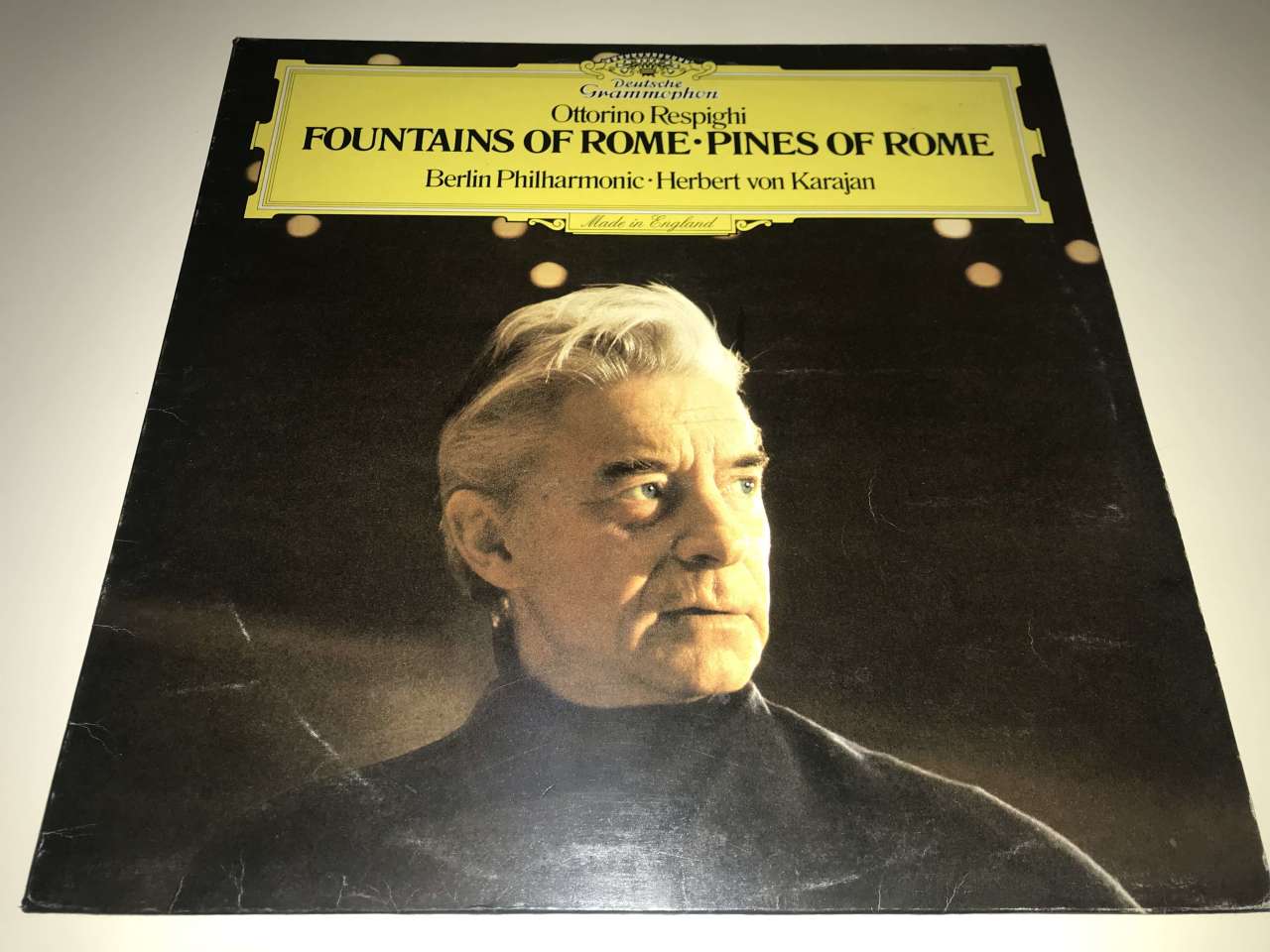 Ottorino Respighi : Berliner Philharmoniker • Herbert von Karajan ‎– Fontane Di Roma • Pini Di Roma
