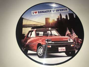I Love Renault 5th Avenue (Resimli Plak)