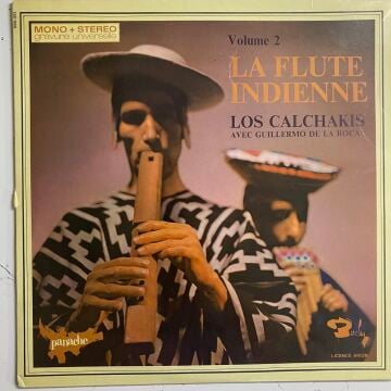 Los Calchakis Avec Guillermo De La Roca ‎– La Flute Indienne Volume 2
