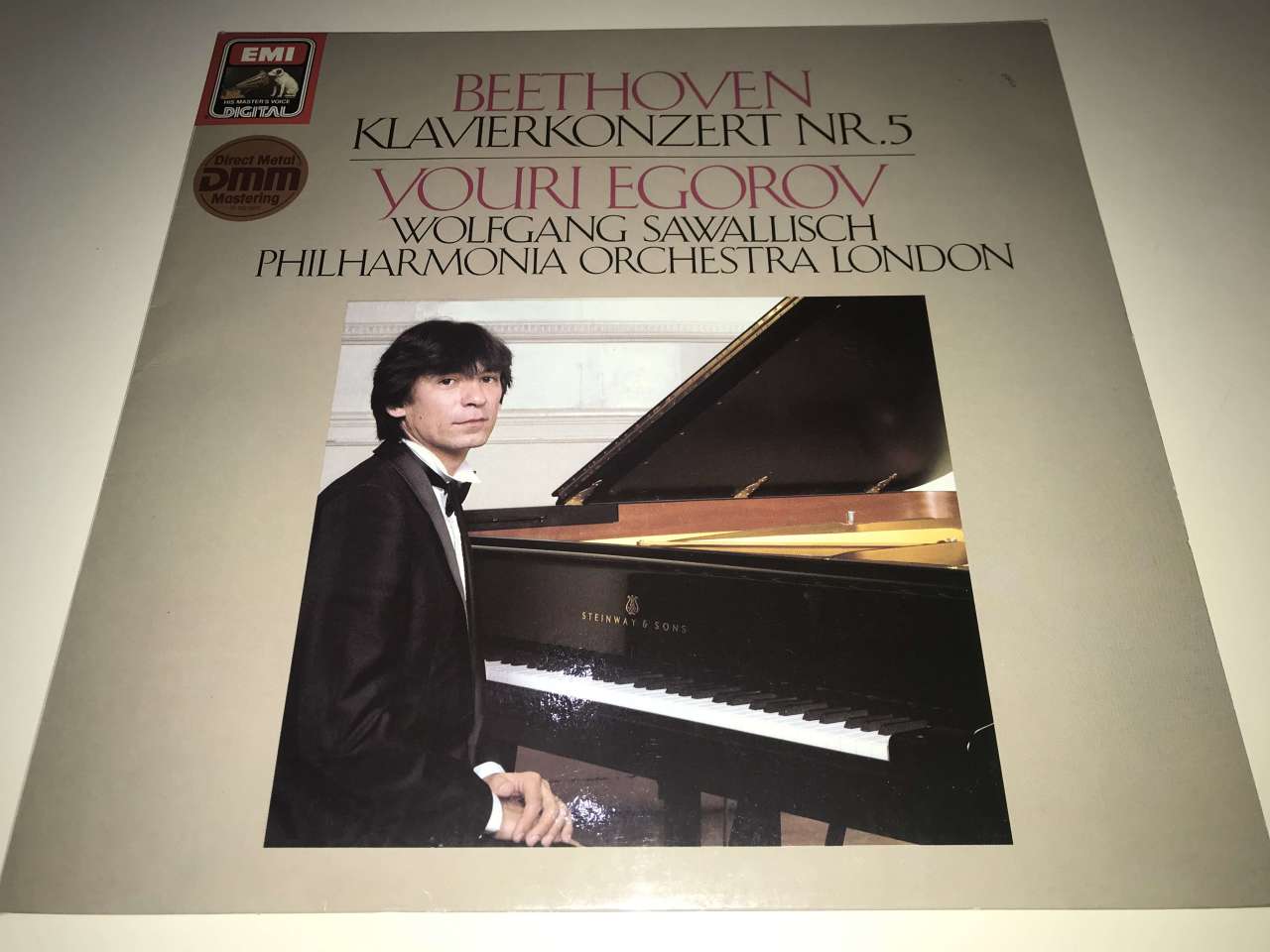 Beethoven, Youri Egorov, Wolfgang Sawallisch ‎– Piano Concerto No. 5 ''Emperor''