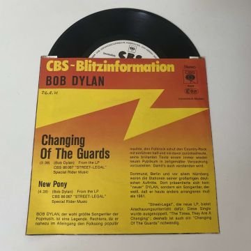 Bob Dylan – Changing Of The Guards