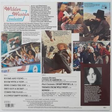 Tony Carey – Wilder Westen Inclusive - Original-Soundtrack Zur TV-Serie