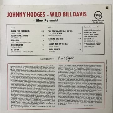 Johnny Hodges - Wild Bill Davis – Blue Pyramid