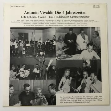 Vivaldi - Lola Bobesco, Das Heidelberger Kammerorchester – Die 4 Jahreszeiten