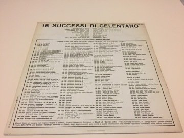 Adriano Celentano ‎– 18 Successi Di Celentano