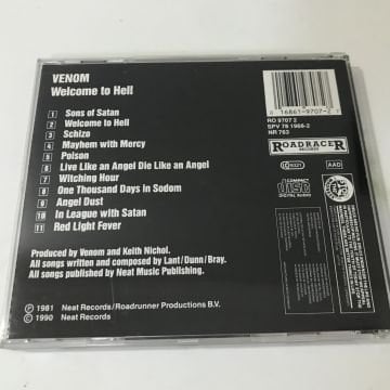 Venom – Welcome To Hell
