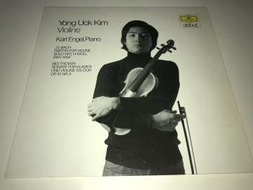 J.S. Bach, Beethoven / Yong Uck Kim , Karl Engel – Partita Für Violine Solo, Nr.1 h-moll, BWV 1002 / Sonate Für Klavier Und Violine Es-dur, Op.12, Nr.3