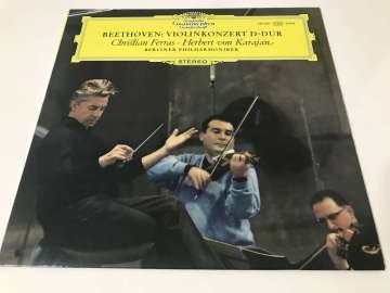 Beethoven, Christian Ferras, Herbert von Karajan, Berliner Philharmoniker ‎– Violinkonzert D-Dur