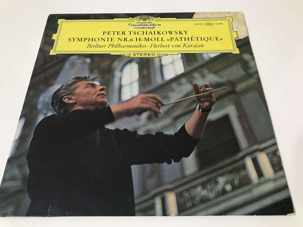 Peter Tschaikowsky - Herbert von Karajan ‎– Symphonie Nr.6 h-moll »Pathétique«