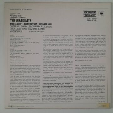 Simon & Garfunkel, Dave Grusin ‎– The Graduate (Original Sound Track Recording)