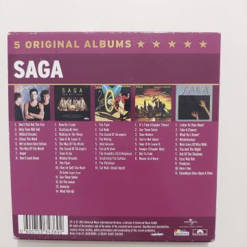 Saga – 5 Original Albums (5 CD)